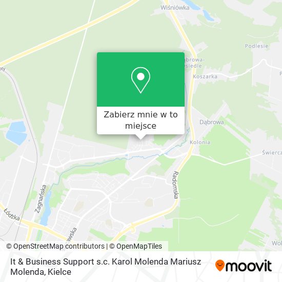 Mapa It & Business Support s.c. Karol Molenda Mariusz Molenda
