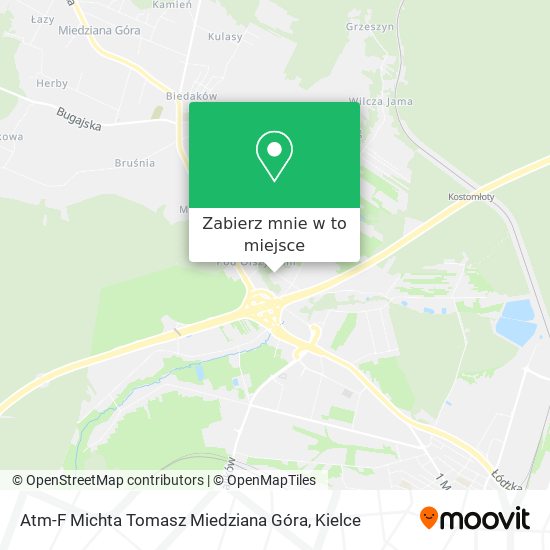 Mapa Atm-F Michta Tomasz Miedziana Góra