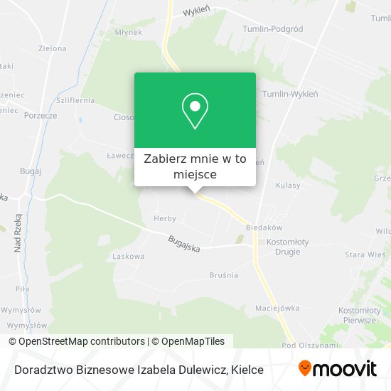 Mapa Doradztwo Biznesowe Izabela Dulewicz