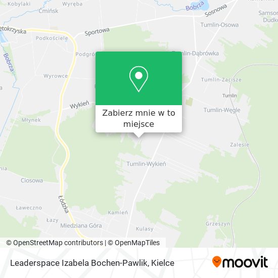 Mapa Leaderspace Izabela Bochen-Pawlik