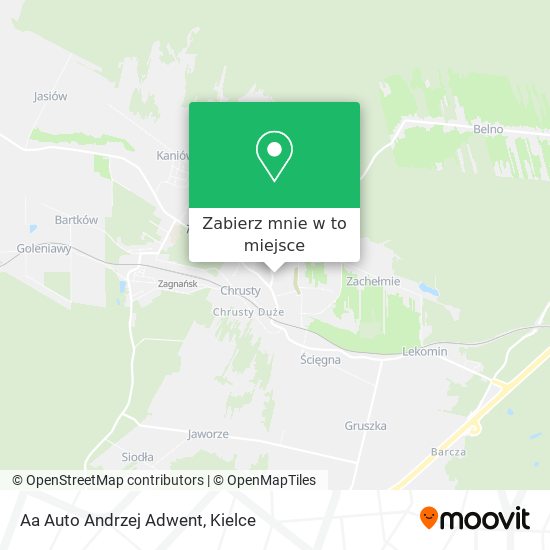 Mapa Aa Auto Andrzej Adwent