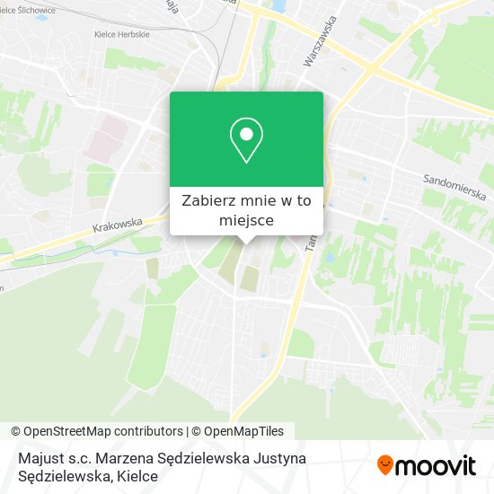 Mapa Majust s.c. Marzena Sędzielewska Justyna Sędzielewska