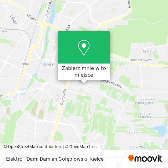 Mapa Elektro - Dami Damian Gołębiowski