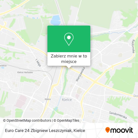Mapa Euro Care 24 Zbigniew Leszczyniak