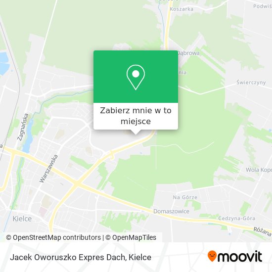 Mapa Jacek Oworuszko Expres Dach