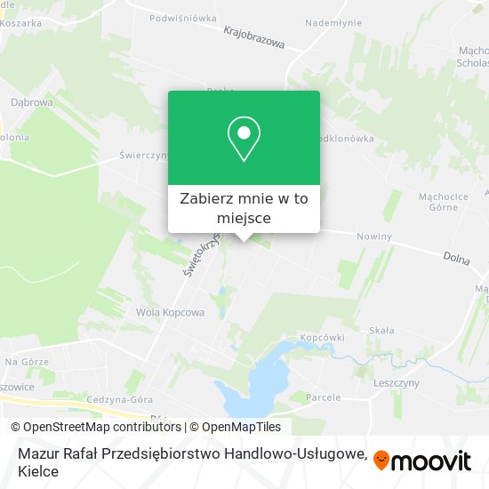 Mapa Mazur Rafał Przedsiębiorstwo Handlowo-Usługowe