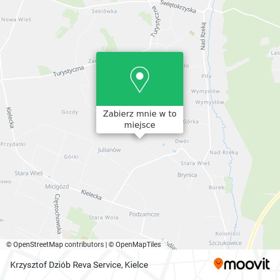 Mapa Krzysztof Dziób Reva Service