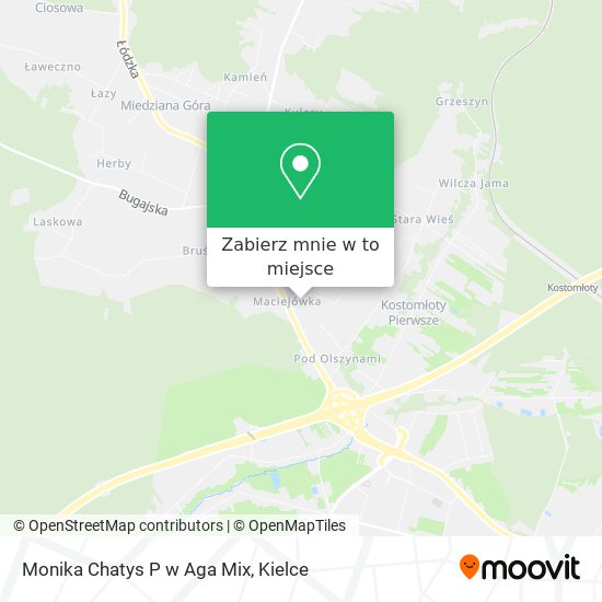 Mapa Monika Chatys P w Aga Mix