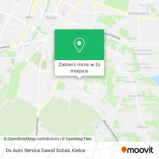 Mapa Ds Auto Service Dawid Sobaś