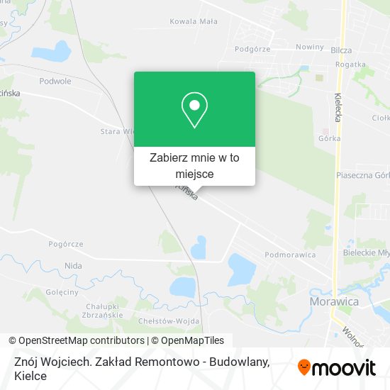 Mapa Znój Wojciech. Zakład Remontowo - Budowlany