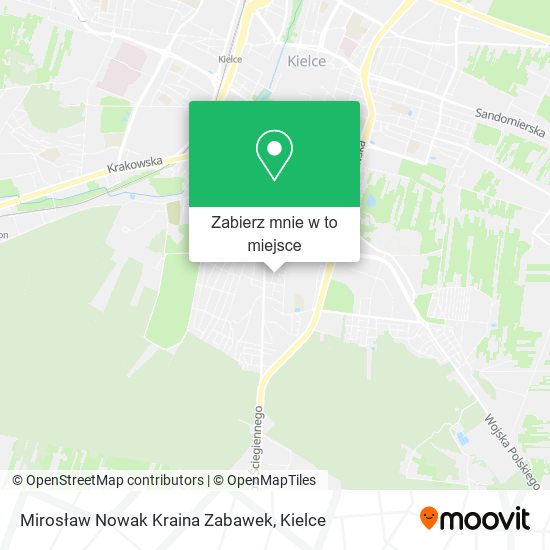 Mapa Mirosław Nowak Kraina Zabawek