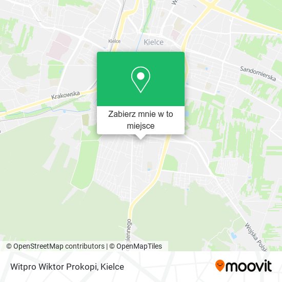 Mapa Witpro Wiktor Prokopi