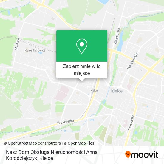 Mapa Nasz Dom Obsługa Nieruchomości Anna Kołodziejczyk