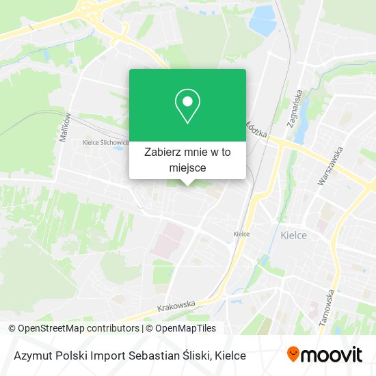 Mapa Azymut Polski Import Sebastian Śliski