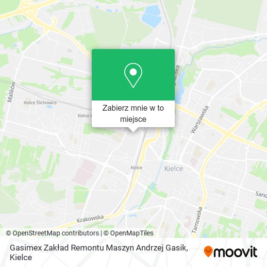 Mapa Gasimex Zakład Remontu Maszyn Andrzej Gasik