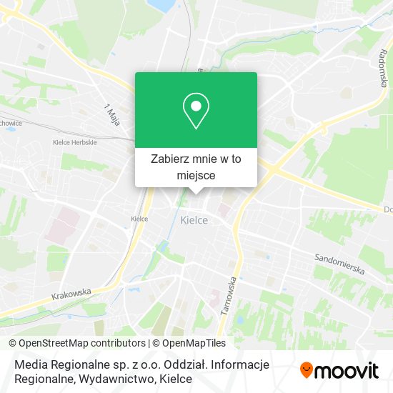 Mapa Media Regionalne sp. z o.o. Oddział. Informacje Regionalne, Wydawnictwo