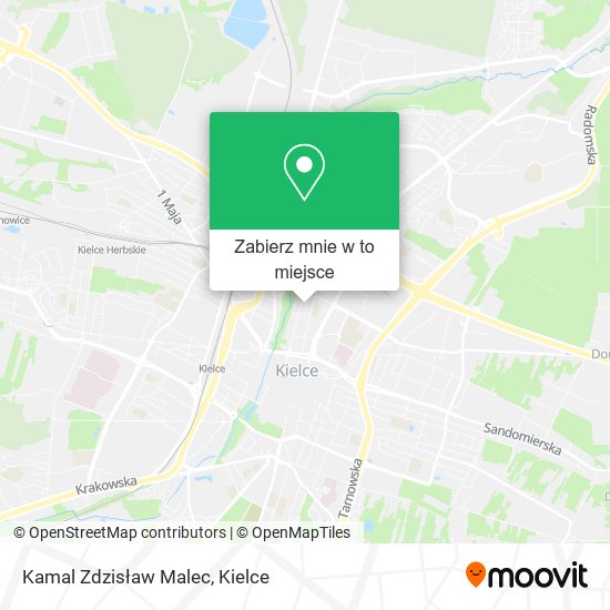 Mapa Kamal Zdzisław Malec