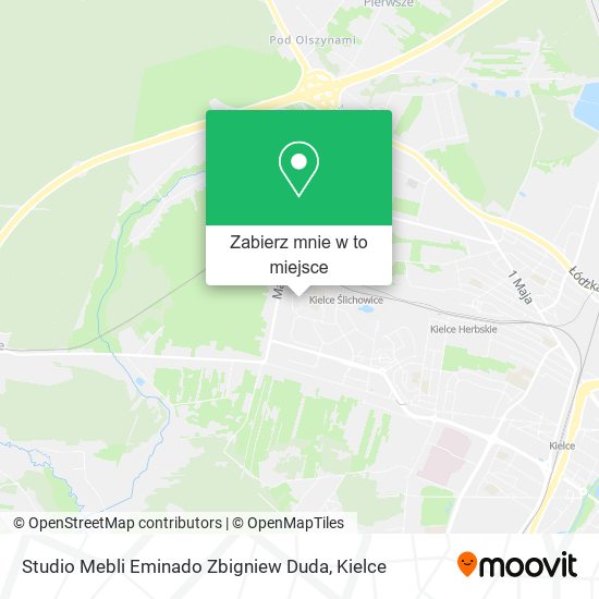 Mapa Studio Mebli Eminado Zbigniew Duda