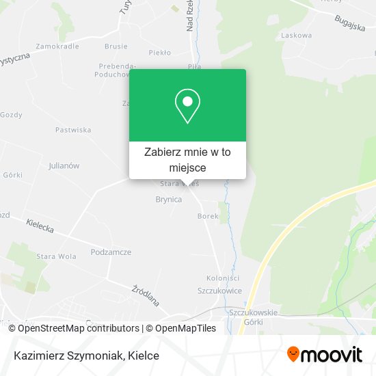 Mapa Kazimierz Szymoniak