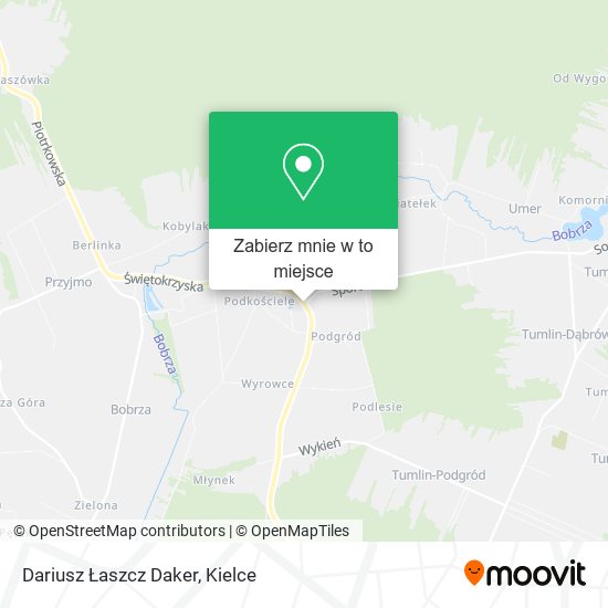 Mapa Dariusz Łaszcz Daker