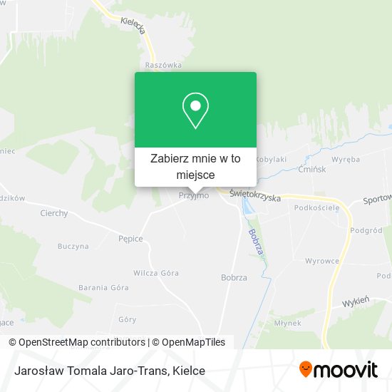 Mapa Jarosław Tomala Jaro-Trans