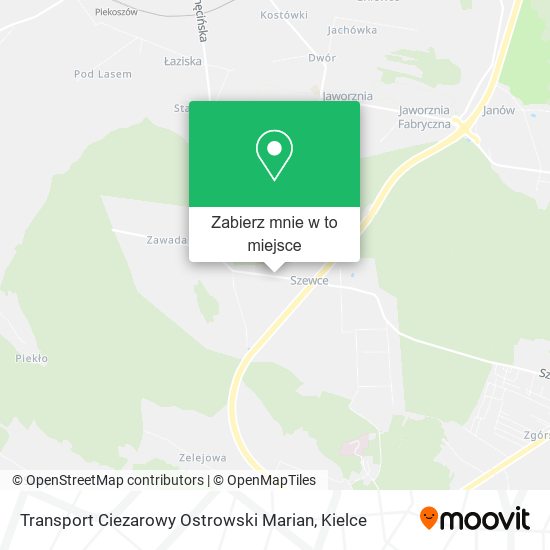 Mapa Transport Ciezarowy Ostrowski Marian