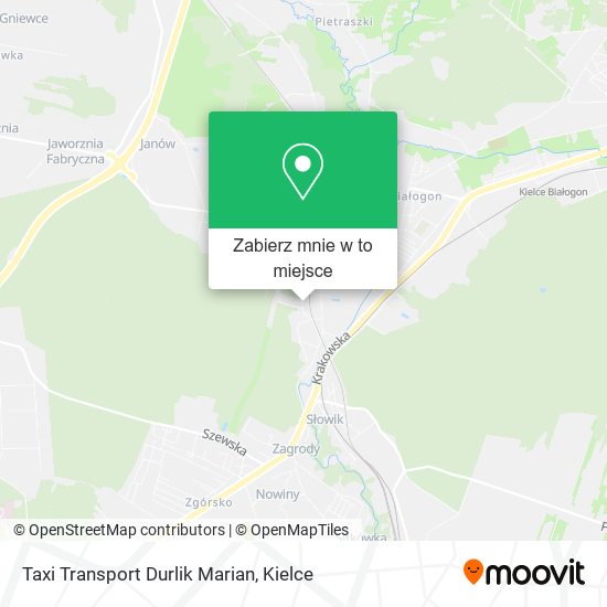 Mapa Taxi Transport Durlik Marian