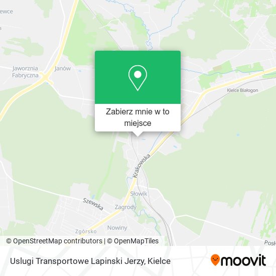 Mapa Uslugi Transportowe Lapinski Jerzy