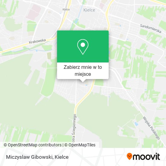 Mapa Miczyslaw Gibowski