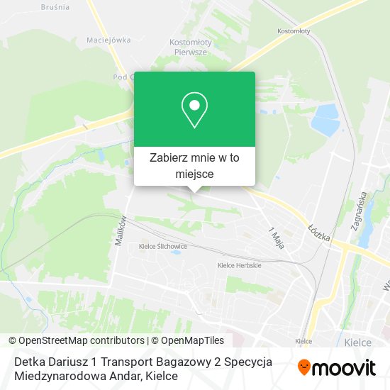 Mapa Detka Dariusz 1 Transport Bagazowy 2 Specycja Miedzynarodowa Andar