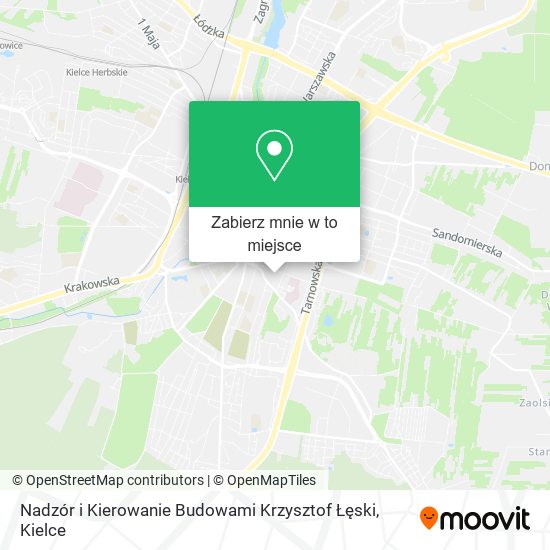 Mapa Nadzór i Kierowanie Budowami Krzysztof Łęski