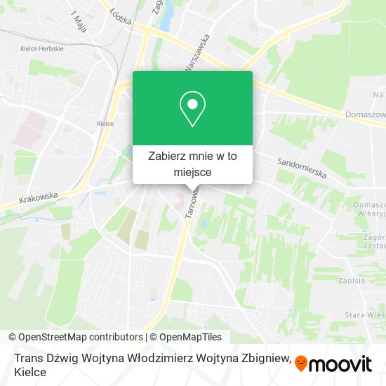 Mapa Trans Dźwig Wojtyna Włodzimierz Wojtyna Zbigniew