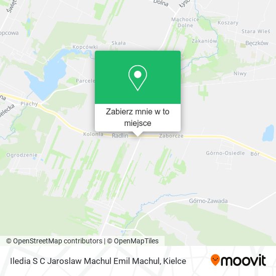 Mapa Iledia S C Jaroslaw Machul Emil Machul
