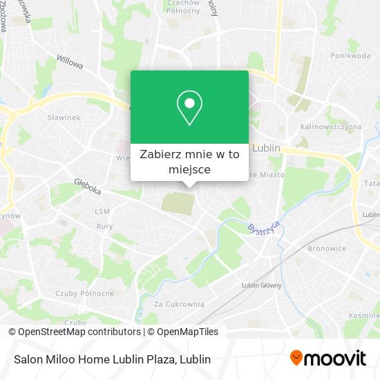 Mapa Salon Miloo Home Lublin Plaza