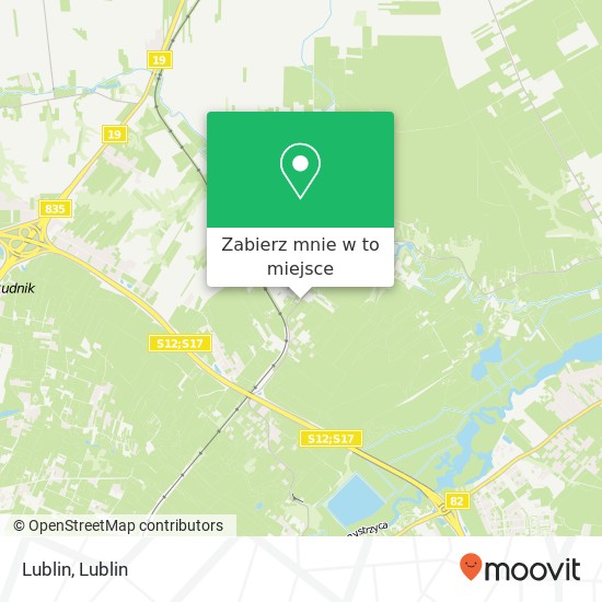 Mapa Lublin