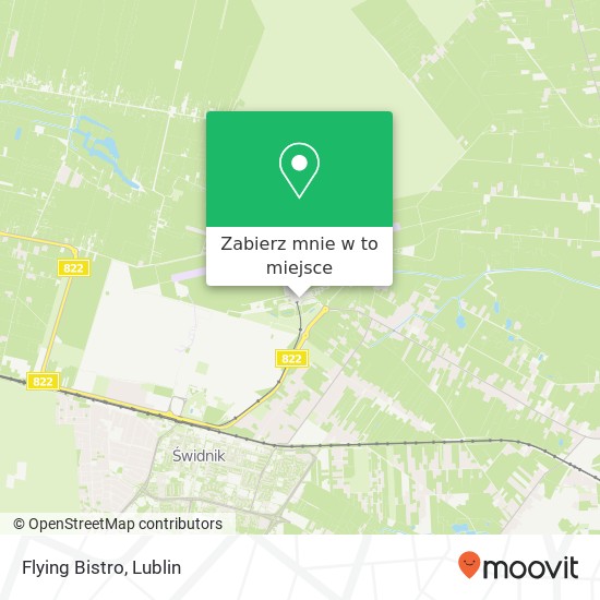 Mapa Flying Bistro