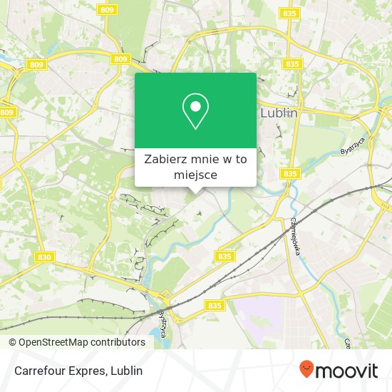 Mapa Carrefour Expres
