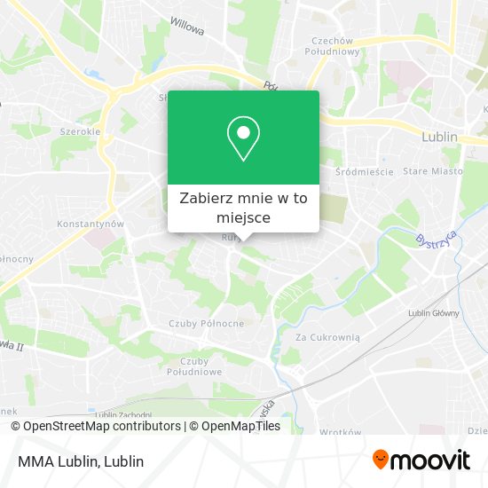 Mapa MMA Lublin