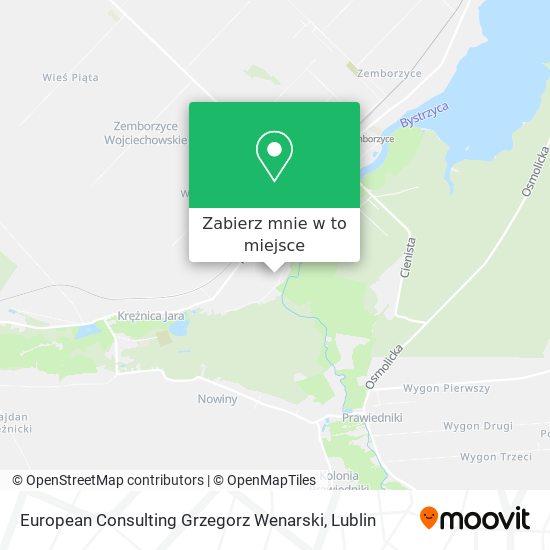 Mapa European Consulting Grzegorz Wenarski