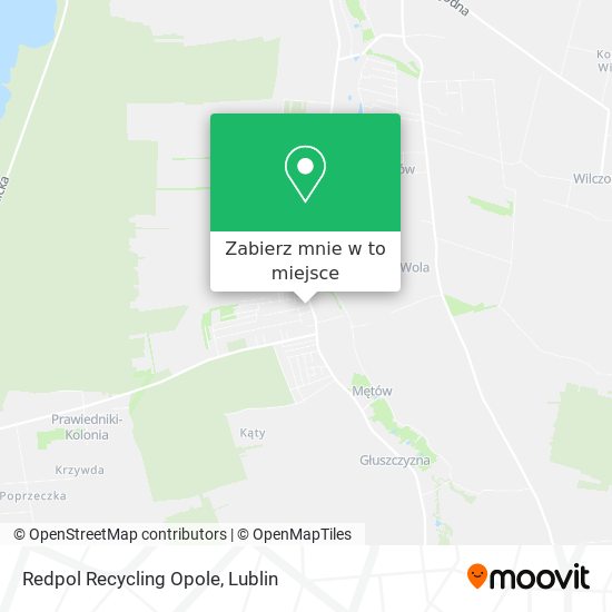 Mapa Redpol Recycling Opole