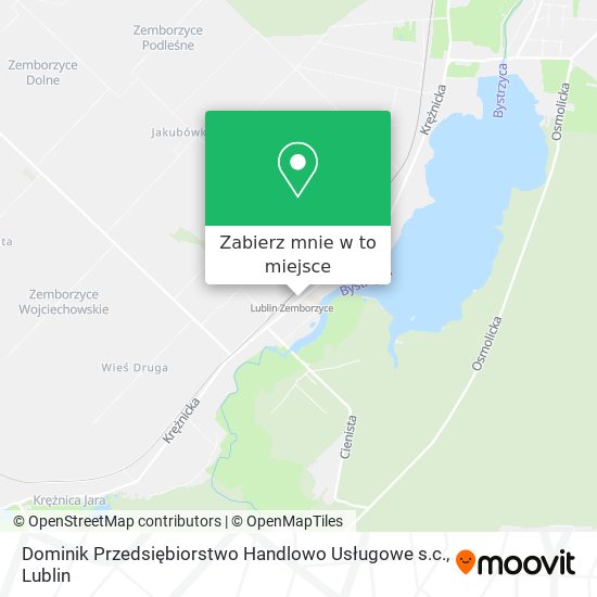 Mapa Dominik Przedsiębiorstwo Handlowo Usługowe s.c.
