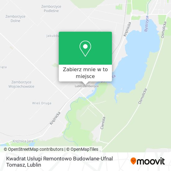 Mapa Kwadrat Usługi Remontowo Budowlane-Ufnal Tomasz
