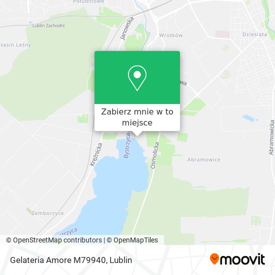 Mapa Gelateria Amore M79940