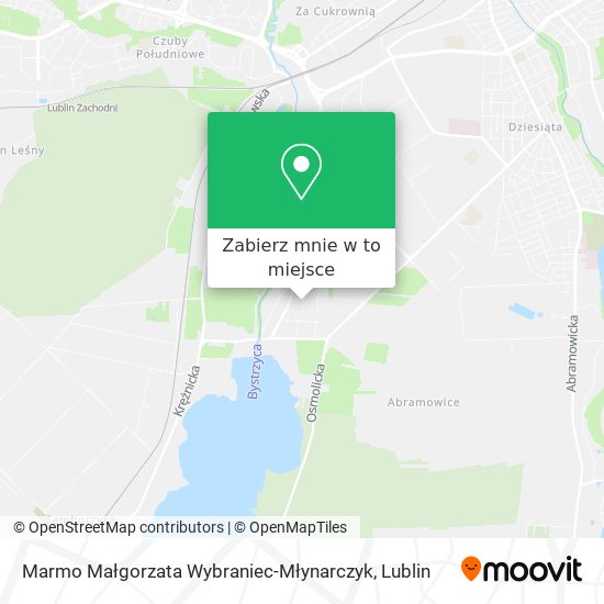 Mapa Marmo Małgorzata Wybraniec-Młynarczyk