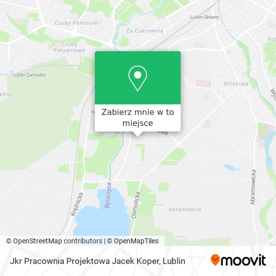 Mapa Jkr Pracownia Projektowa Jacek Koper