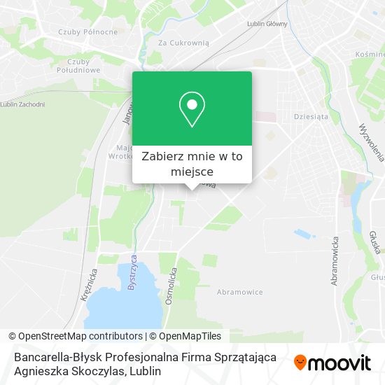 Mapa Bancarella-Błysk Profesjonalna Firma Sprzątająca Agnieszka Skoczylas
