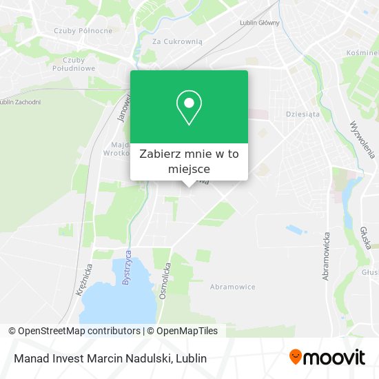 Mapa Manad Invest Marcin Nadulski