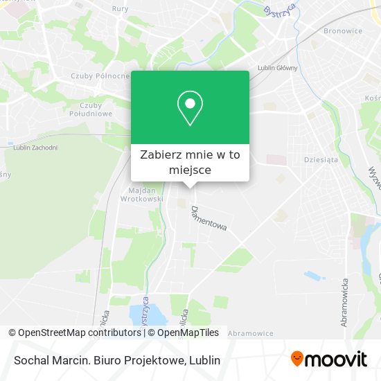 Mapa Sochal Marcin. Biuro Projektowe