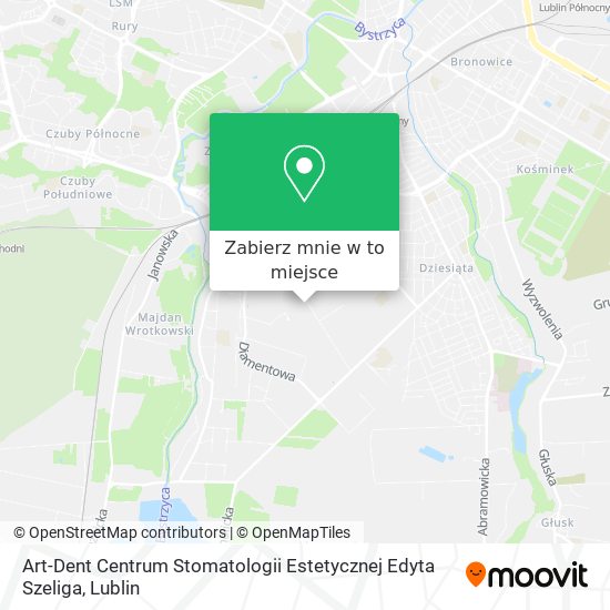 Mapa Art-Dent Centrum Stomatologii Estetycznej Edyta Szeliga