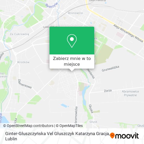 Mapa Ginter-Głuszczyńska Vel Głuszczyk Katarzyna Gracja